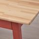 IKEA Стіл та 4 стільці, морилка світло-коричнева, морилка червона/червона морилка PINNTORP / PINNTORP, 595.644.55 59564455 фото 3