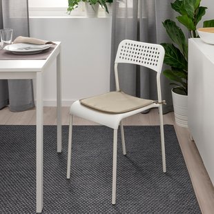 IKEA BRAMON (ИКЕА BRÄMÖN), Подушка для стула, серо-бежевый вход/выход, 34 x 34 x 1,0 см, 304.832.09 30483209 фото