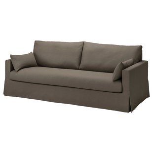 IKEA HYLTARP (ИКЕА ХИЛТАРП), Чехол на 3-местный диван Грансель серо-коричневый, 505.474.08 50547408 фото