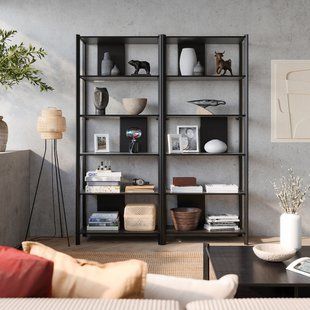 IKEA Книжкова шафа, чорний J&Auml;TTESTA, 094.948.32 09494832 фото