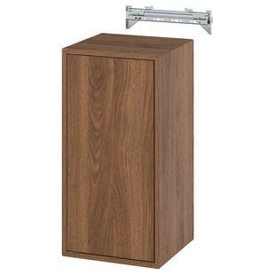 IKEA Навесной шкаф с 1 полкой/дверью, орех EKET, 395.903.80 39590380 фото