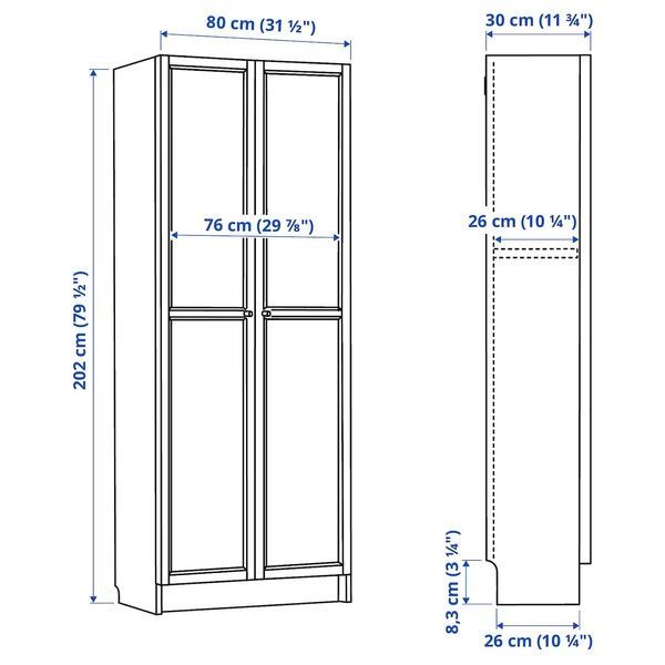 IKEA Шкаф BILLY (ИКЕА БИЛЛИ), Шкаф, 792.873.58 79287358 фото