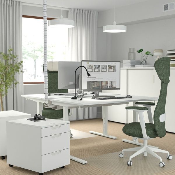 IKEA Письменный стол, белый MITTZON, 995.139.54 99513954 фото