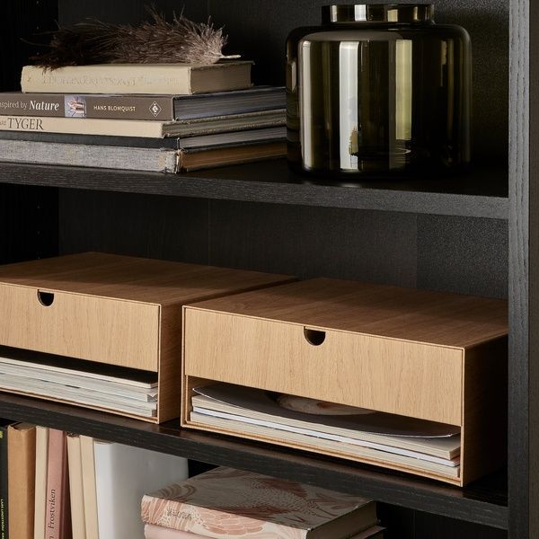 IKEA Комод міні, імітація. дуб H&Auml;STVISKARE, 305.498.56 30549856 фото