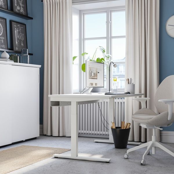 IKEA Письменный стол, белый MITTZON, 995.139.54 99513954 фото