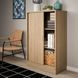 IKEA Шкаф с раздвижными дверями, дубовый шпон TONSTAD, 104.892.31 10489231 фото 4