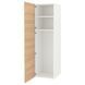 IKEA Висока шафа на 2 двері, білий/імітація. дуб ENHET, 394.354.74 39435474 фото 2