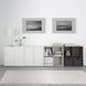 IKEA Комбинация шкафа с ножками, темно-серый/темно-серый EKET, 494.907.52 49490752 фото 1