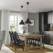 IKEA Стол и 6 стульев, патина/черная морилка NORDVIKEN / SKOGSTA, 795.716.38 79571638 фото 2