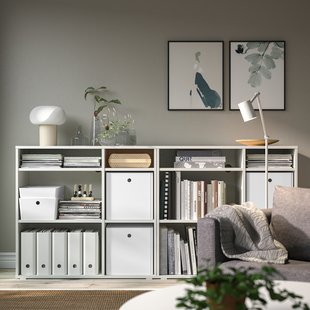 IKEA KUGGIS (ИКЕА КУГГИС), Контейнер с крышкой, белый, 32x32x32 см, 005.268.75 00526875 фото