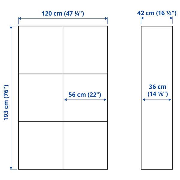 IKEA Комбинация с дверями, черно-коричневый Студсвикен/Темно-коричневый плетеный тополь BEST&Aring;, 394.216.55 39421655 фото