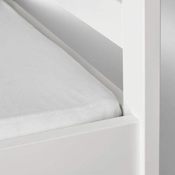 IKEA Простыня на резинке, белая LEN, 701.286.13 70128613 фото