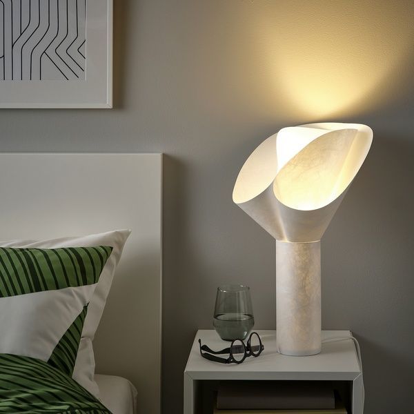 IKEA Настільна лампа, біла B&Auml;CKNATE, 905.834.99 90583499 фото
