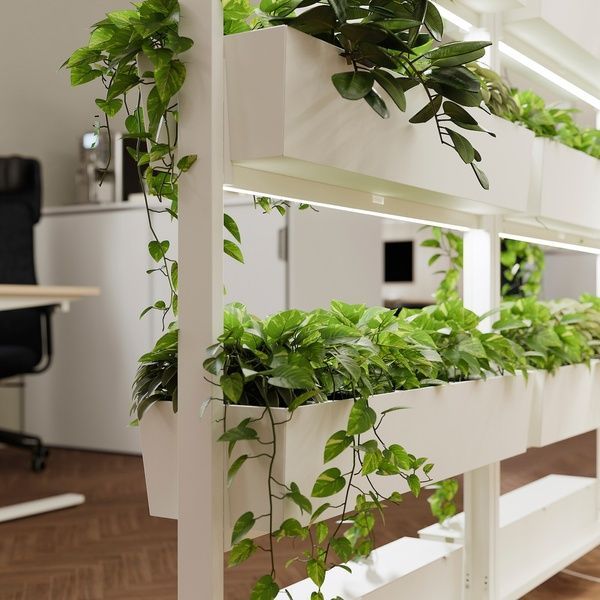 IKEA Баран з колесами/контейнер/орг для кабелів, білий MITTZON, 395.146.78 39514678 фото