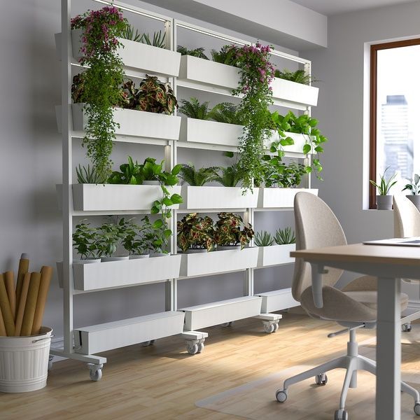 IKEA Баран з колесами/контейнер/орг для кабелів, білий MITTZON, 395.146.78 39514678 фото