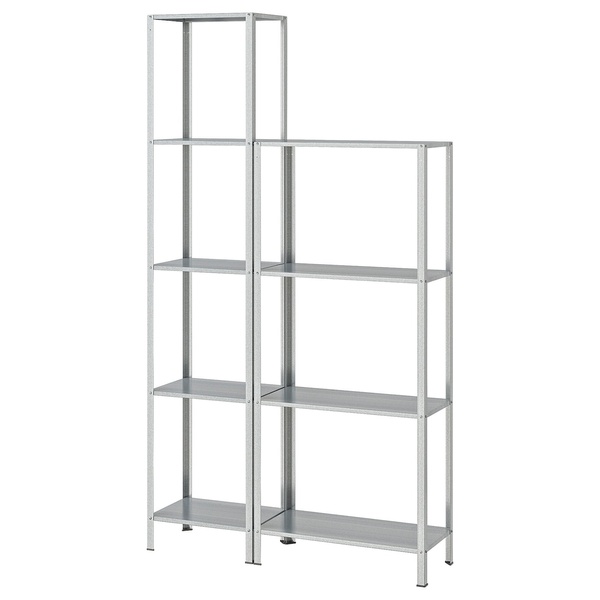 IKEA HYLLIS (ИКЕА HYLLIS), Внешний/внутренний книжный шкаф, 100x27x140-183 см, 394.015.58 39401558 фото