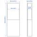 IKEA Навісна шафа/2 дверцята, білий/Лаксвікен білий BEST&Aring;, 294.219.72 29421972 фото 5