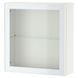 IKEA Вітрина, біле Glassvik/біле/світло-зелене прозоре скло BEST&Aring;, 095.810.04 09581004 фото 1