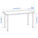 IKEA ANFALLARE / ADILS (ИКЕА АНФАЛЛАРЕ/АДИЛС), Письменный стол, бамбук/темно-серый, 140x65 см, 794.176.99 79417699 фото 4
