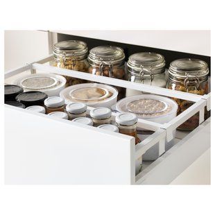IKEA Напольный шкаф с дверцами, белый/Воксторп темно-серый METOD / MAXIMERA, 194.700.48 19470048 фото
