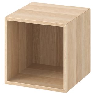 IKEA EKET (ИКЕА ЭКЕТ), Навесной шкаф, дуб беленый, 35x35x35 см, 392.862.66 39286266 фото