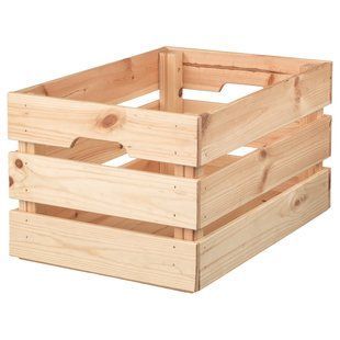 IKEA Ящик, сосна KNAGGLIG, 702.923.59 70292359 фото