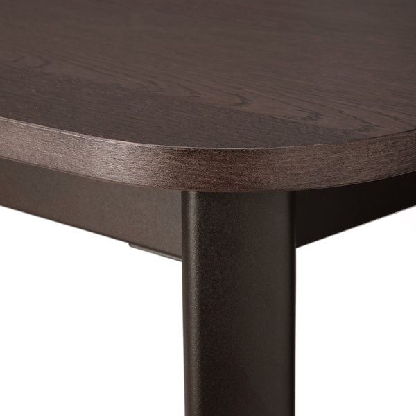 IKEA Стіл і 4 стільці, коричневий/Гуннаред бежевий чорний STRANDTORP / M&Aring;REN&Auml;S, 195.692.90 19569290 фото