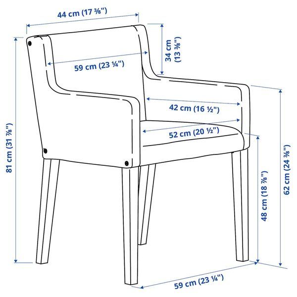 IKEA Стіл і 4 стільці, коричневий/Гуннаред бежевий чорний STRANDTORP / M&Aring;REN&Auml;S, 195.692.90 19569290 фото