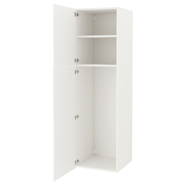 IKEA Высокий шкаф с 2 дверцами, белый ENHET, 794.354.67 79435467 фото