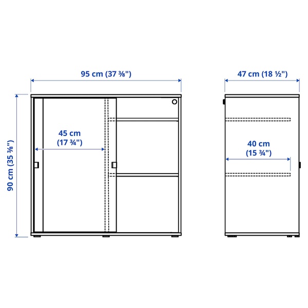 IKEA VIHALS (ІKEA ВИХАЛС), Книжкова шафа, біла, 165x47x90 см, 294.421.73 29442173 фото