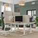 IKEA Письменный стол с регулируемой высотой, электрический, береза/белый шпон MITTZON, 195.286.19 19528619 фото 5