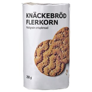 IKEA Мультизлаковые хрустящие хлебцы KNÄCKEBRÖD FLERKORN, 201.189.42 20118942 фото