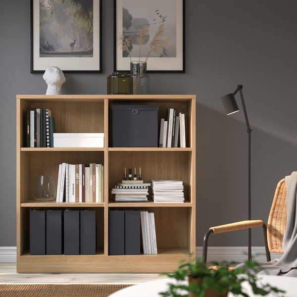 IKEA Книжкова шафа, дубовий шпон TONSTAD, 504.892.91 50489291 фото