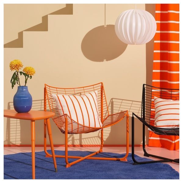 IKEA Крісло, оранжеве SK&Aring;LBODA, 405.553.09 40555309 фото