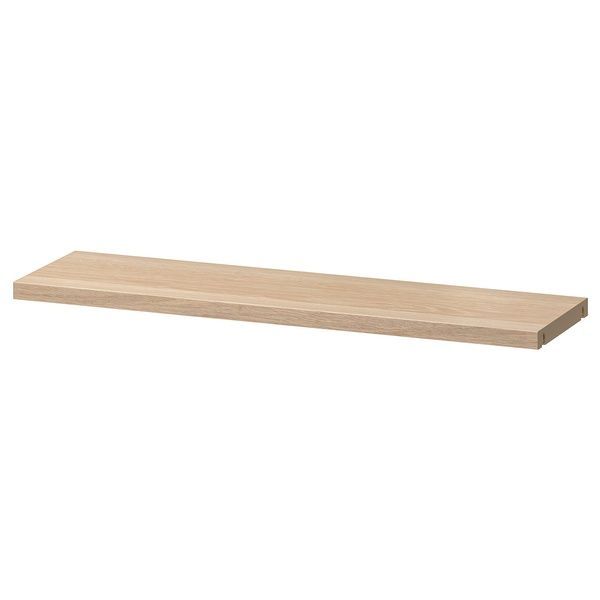 IKEA Полка, дуб беленый BEST&Aring;, 202.955.48 20295548 фото