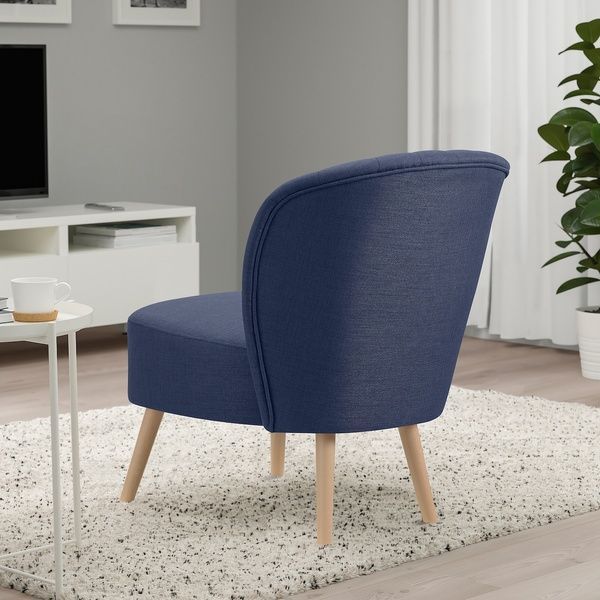 IKEA Кресло, темно-синий BILLHAMN, 605.444.47 60544447 фото