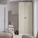 IKEA Шафа, білий/світло-бежевий PAX / FLISBERGET, 794.803.08 79480308 фото 1