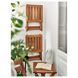 IKEA Табурет, садовий, розкладний/світло-коричнева пляма N&Auml;MMAR&Ouml;, 705.103.00 70510300 фото 3