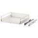 IKEA Шухляда, середня з точковим отвором, біла EXCEPTIONELL, 804.478.22 80447822 фото 2