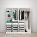 IKEA Гардеробная комбинация, белый/серо-бежевый PAX / REINSVOLL, 494.182.14 49418214 фото 2