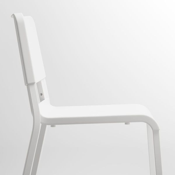 IKEA Стіл та 4 стільці, білий/білий NORDEN / TEODORES, 895.688.24 89568824 фото