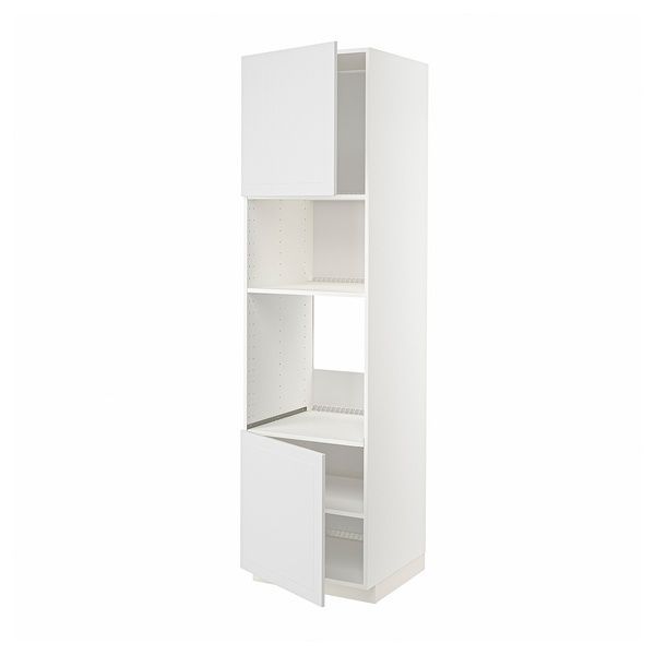 IKEA Sza st island pie/micro 2dr/half, white/Stensund white METOD, 094.652.74 09465274 фото