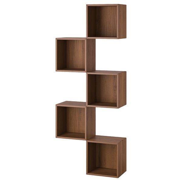 IKEA Комбинация подвесных шкафов, орех EKET, 494.902.95 49490295 фото