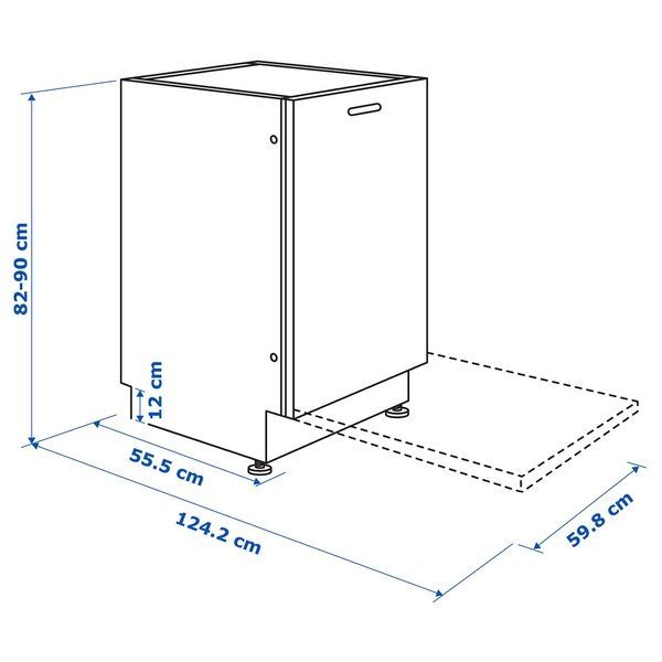 IKEA Встраиваемая посудомоечная машина, ИКЕА 500. R&Aring;GLANDA, 005.680.35 00568035 фото