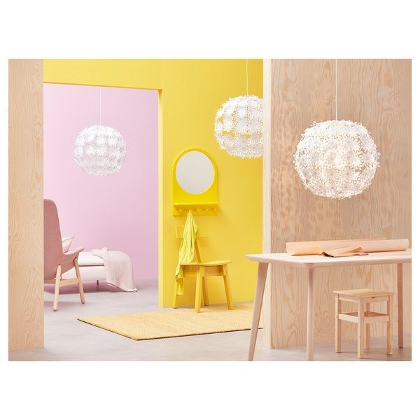 IKEA Світильник підвісний, білий GRIMS&Aring;S, 103.647.40 10364740 фото