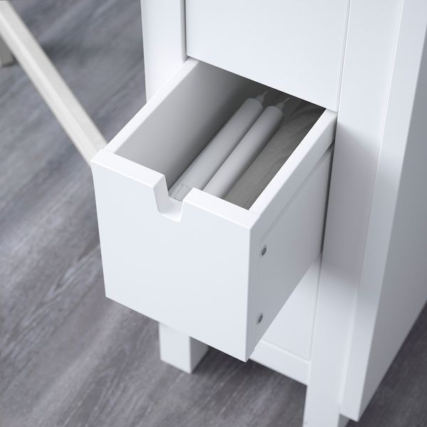 IKEA Стіл та 4 стільці, білий/білий NORDEN / TEODORES, 895.688.24 89568824 фото