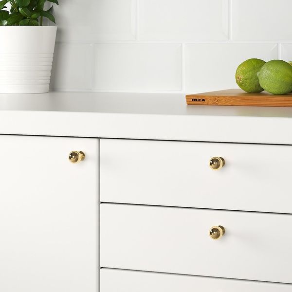 IKEA Ручка, цвет латуни BAGGAN&Auml;S, 803.384.08 80338408 фото