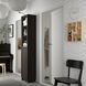 IKEA Книжный шкаф с панельными/стеклянными дверцами, имитация темно-коричневого цвета. дуб BILLY / OXBERG, 994.833.39 99483339 фото 4