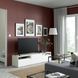 IKEA BESTA (ИКЕА БЕСТА), Тумба под ТВ с ящиками и дверцами, белый/Вестервикен белый, 180x42x39 см, 994.347.54 99434754 фото 4