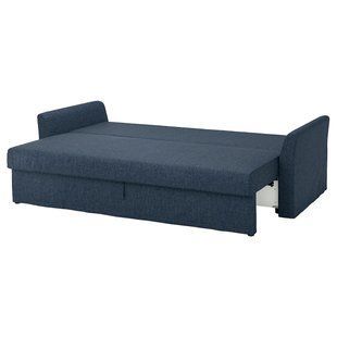IKEA 3-місний диван-ліжко Kilanda темно-синій HOLMSUND, 095.169.28 09516928 фото